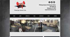 Desktop Screenshot of pittsburghbarbell.com
